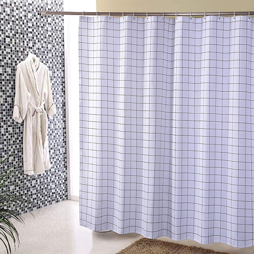 LGYKMU Washable Polyester Fabric Bath Curtain Tarp Partition Curtain