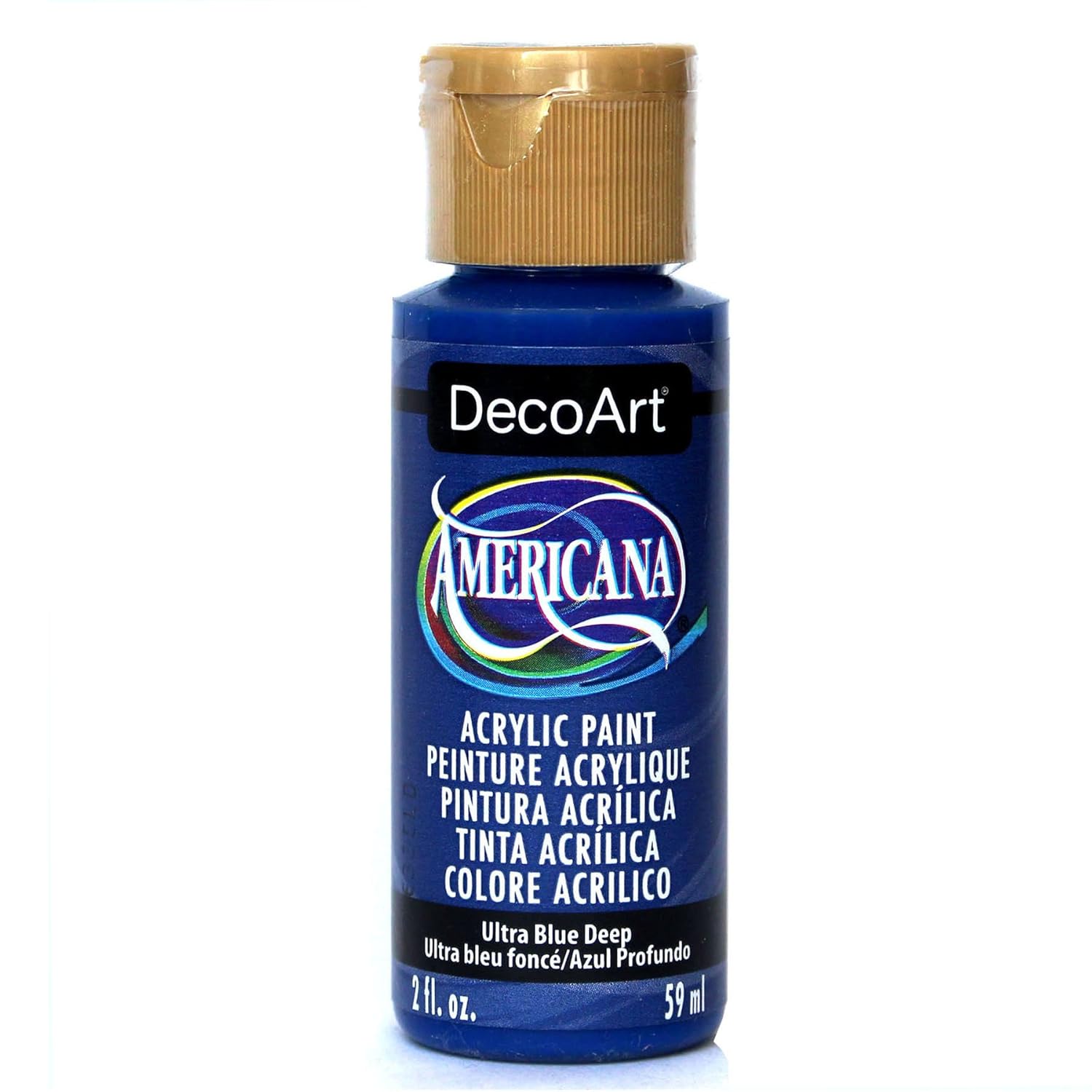 Deco Art Dp Americana Acrylic MultiPurpose Paint, Ultra Blue Amazon