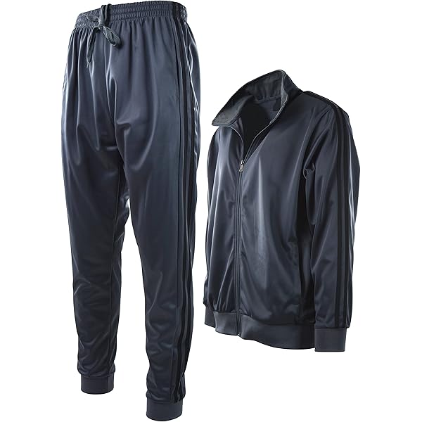 ChoiceApparel Mens Active Tracksuit with Zippered Back Pocket