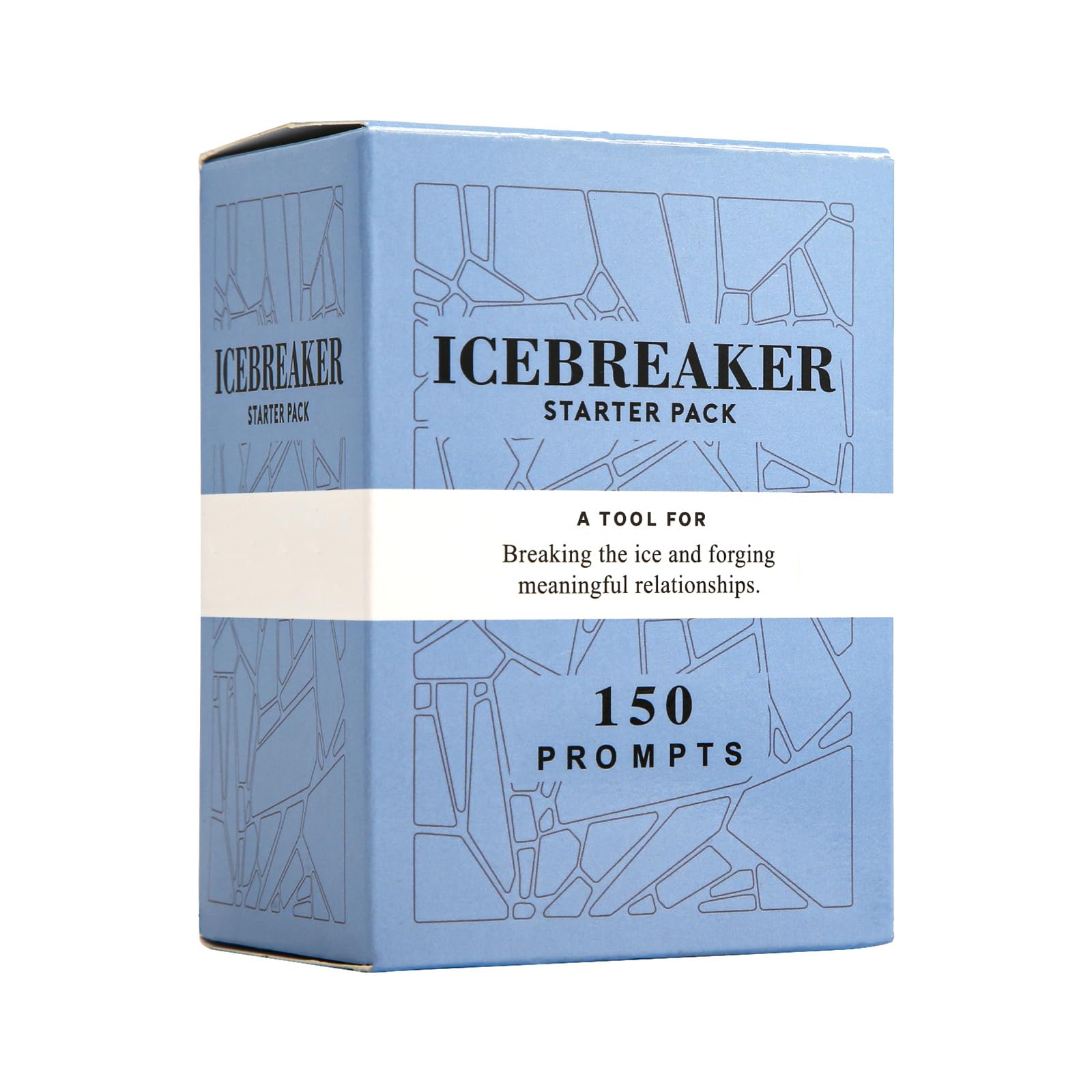 NQEUEPN 150 Sheets Icebreaker Cards, Fun Conversation Starters Talking Point Cards, Question Card Game to Build Your Relationship, Conversation Cards for Friends Couples Family Group Party
