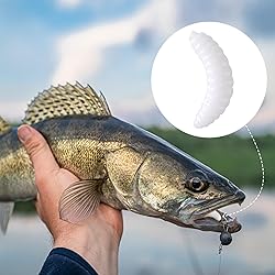 CustomyLife 200pcs 20mm False Bread Worm for