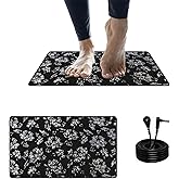 KABOUQI Grounding Mat 2 Pack, 11.8"x23.6" Grounding Mat for Feet Earth Pad with 15 Ft Cord for Stress Relief and Better Sleep
