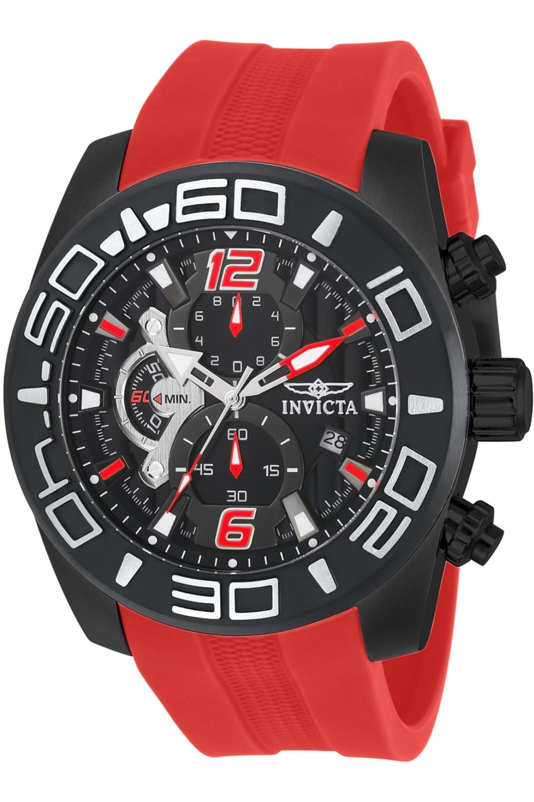 Invicta Pro Diver Stainless Steel Men's Quartz Watch - 50mm