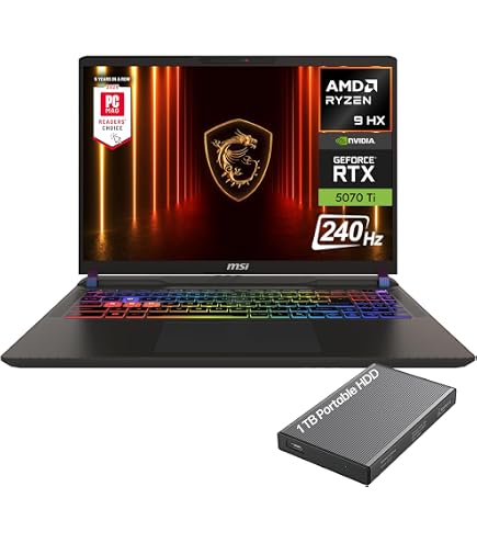 Amazon.com: msi Vector 16 HX AI Gaming Laptop, 16