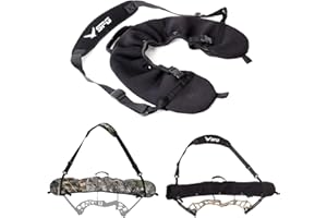 FENJANER Archery Compound Bow Sling String Bow Carrier Compound Bow Cams Sling Case Carrying Shoulder Strap Holder for Outdoor Hunting