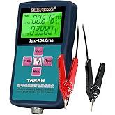 SUNKKO Lithium Battery Connection Micro Resistance Measuring Instrument, DC Voltage Measurement, Static and Dynamic Resistance Test, 1&micro;&Omega;-100.0m&Omega; Range, &plusmn;0.5% Accuracy, 0.1mV-&plusmn;100VDC, T686H
