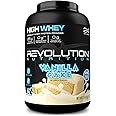 Revolution Nutrition, High Whey, Protein Powder, Whey Isolate, Gluten Free, Lean Muscle Mass for Men & Women, 25g of Protein Per Scoop, 908 g, 24 Servings (Vanilla Cake, 2 Pound)