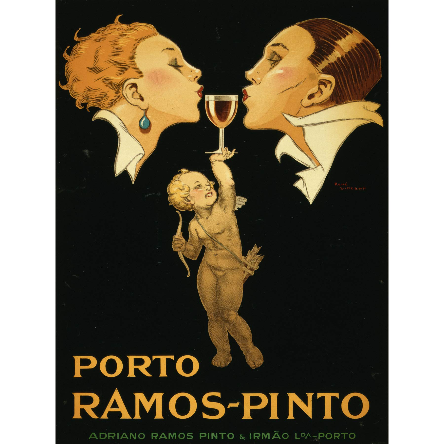 Artery8 Vincent Deco Ad Ramos Pinto Port Monica Apartment Friends Premium Wall Art Canvas Print 18X24 Inch