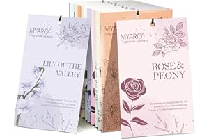 MYARO 12 PCS Sachets Scented for Closet and Drawer, Long-Lasting Sachets Bags, Potpourri Bags Home Fragrance for Lover
