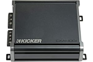 Kicker 46CXA4001 CXA4001-400-Watt Mono Class D Subwoofer Amp