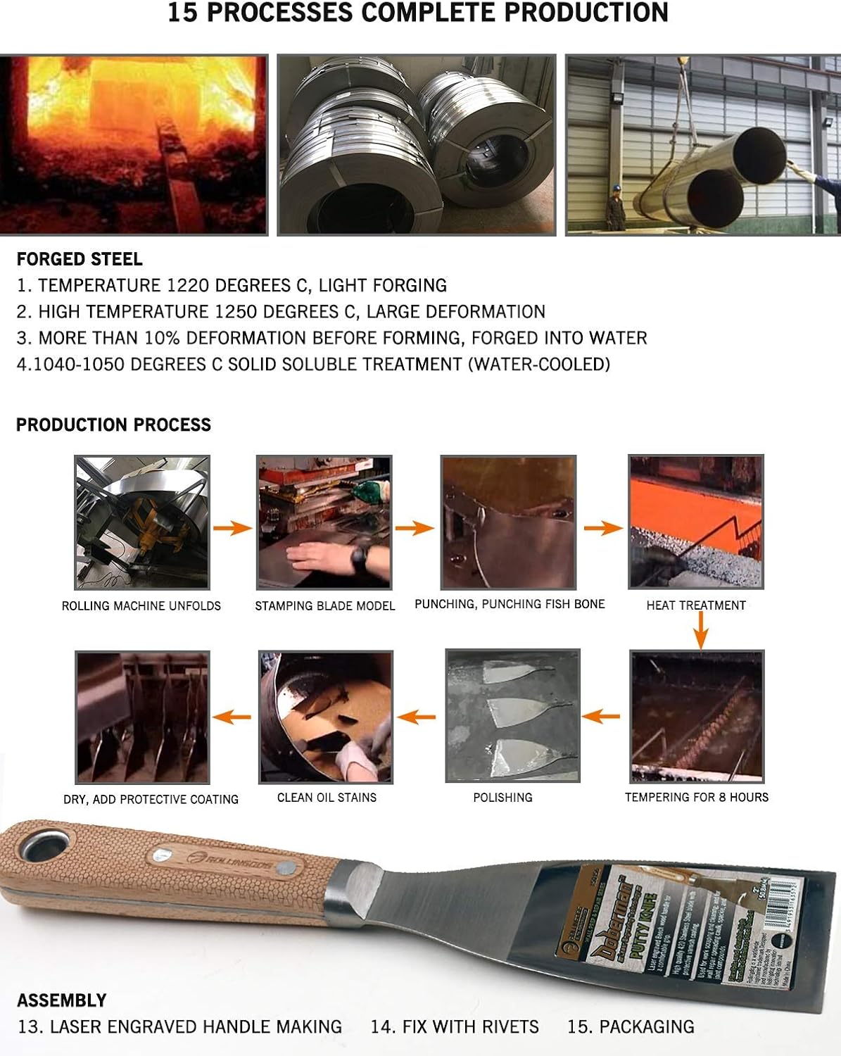 ROLLINGDOG 4PC Filling Knife - Image 3