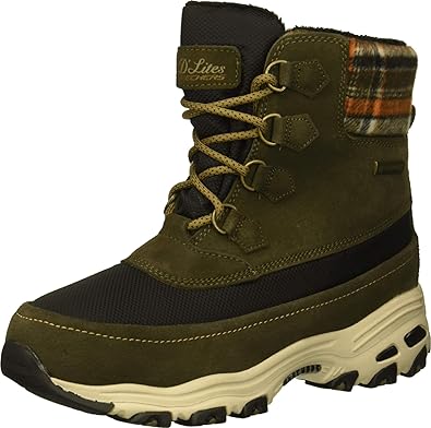 skechers d'lites 3 mens olive