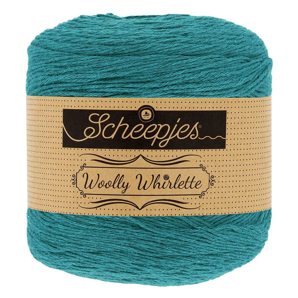 Scheepjes - Scheepjes Woolly Whirlette 570 Green Tea Yarn - 1x100g