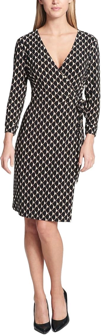 tommy hilfiger wrap dress