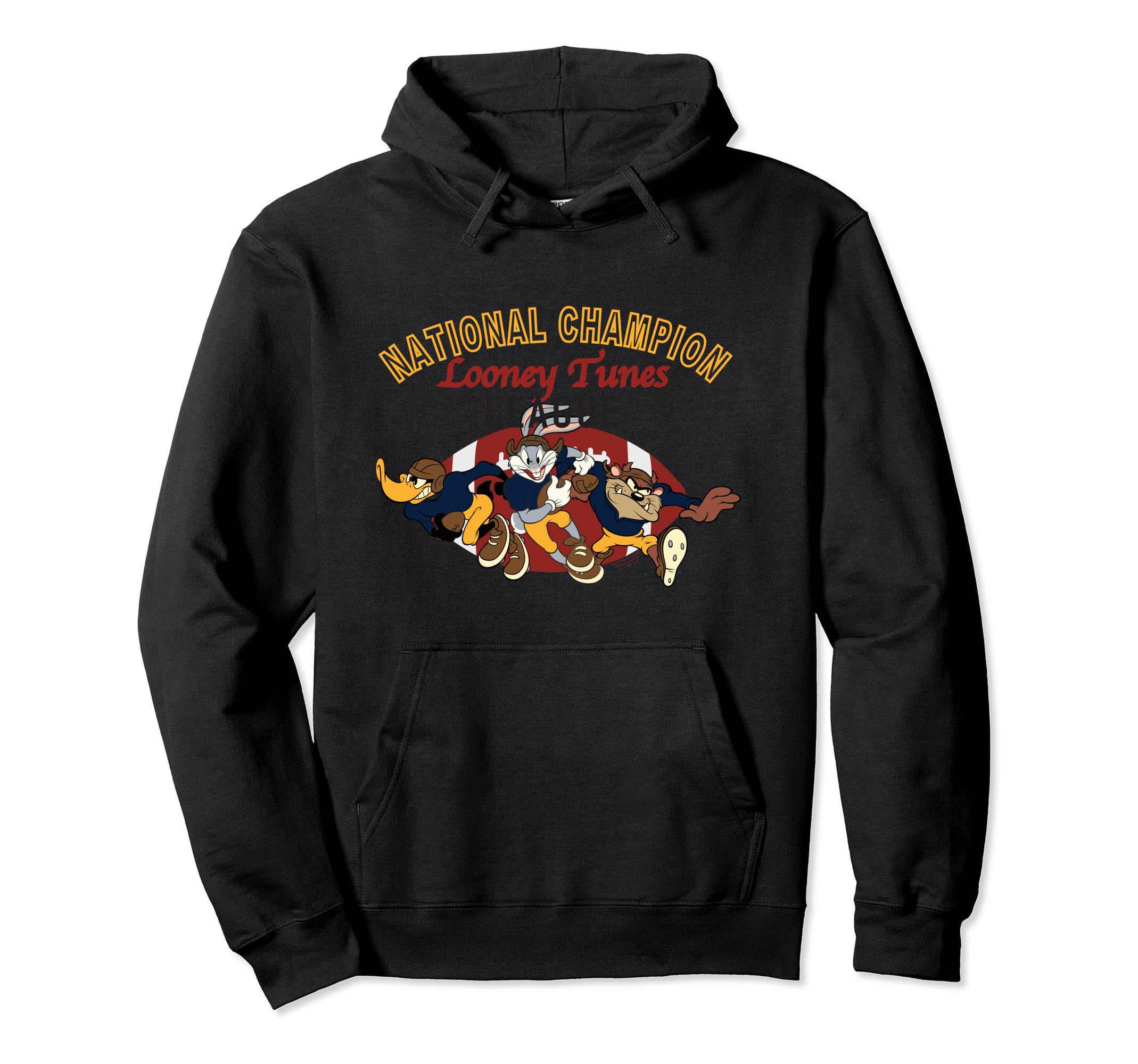 Looney Tunes American Football Pullover Hoodie