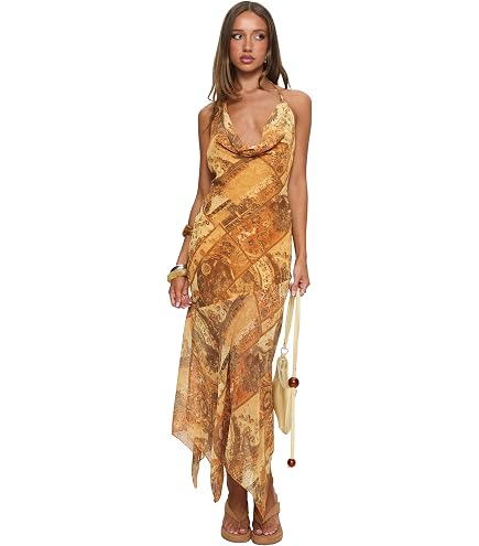 Princess Polly Amoret Maxi Dress Multi at Amazon Women's Clothing store