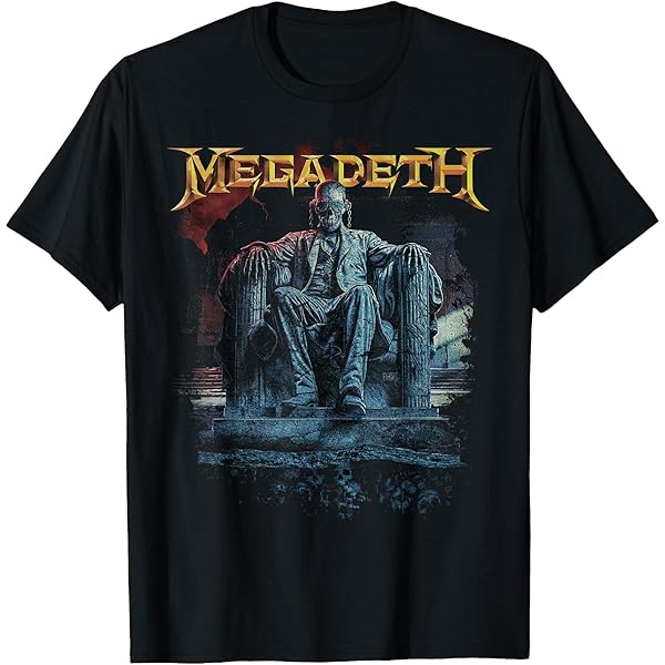 Amazon.com: Megadeth - New World Order T-Shirt : Clothing