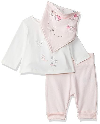 Baby-Girls Cotton Clothing Set