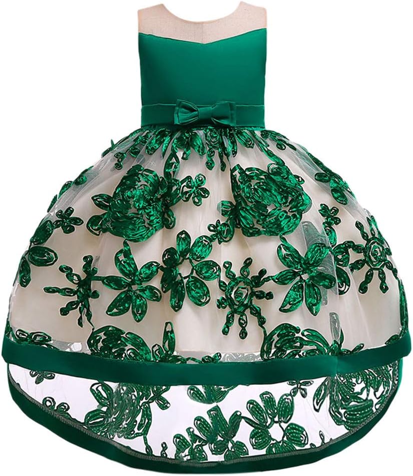 KangCat Baby Dress Embroidered Princess Dress Cosplay Princess Dress Bridesmaid Wedding Dress Party Dress Skirt