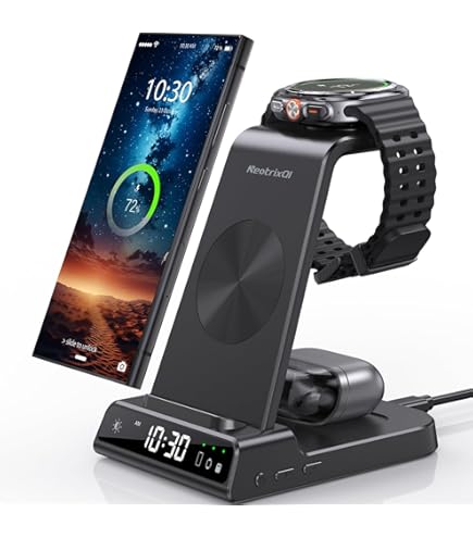 Amazon.com: Wireless Charger for Samsung Phones Watch Earbuds(Not
