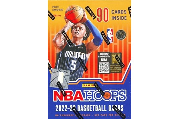 2022 2023 Panini HOOPS Basketball Blaster Box of Packs (90 Cards) with Possible Exclusive Inserts including Rise and Shine Memorabilia Cards