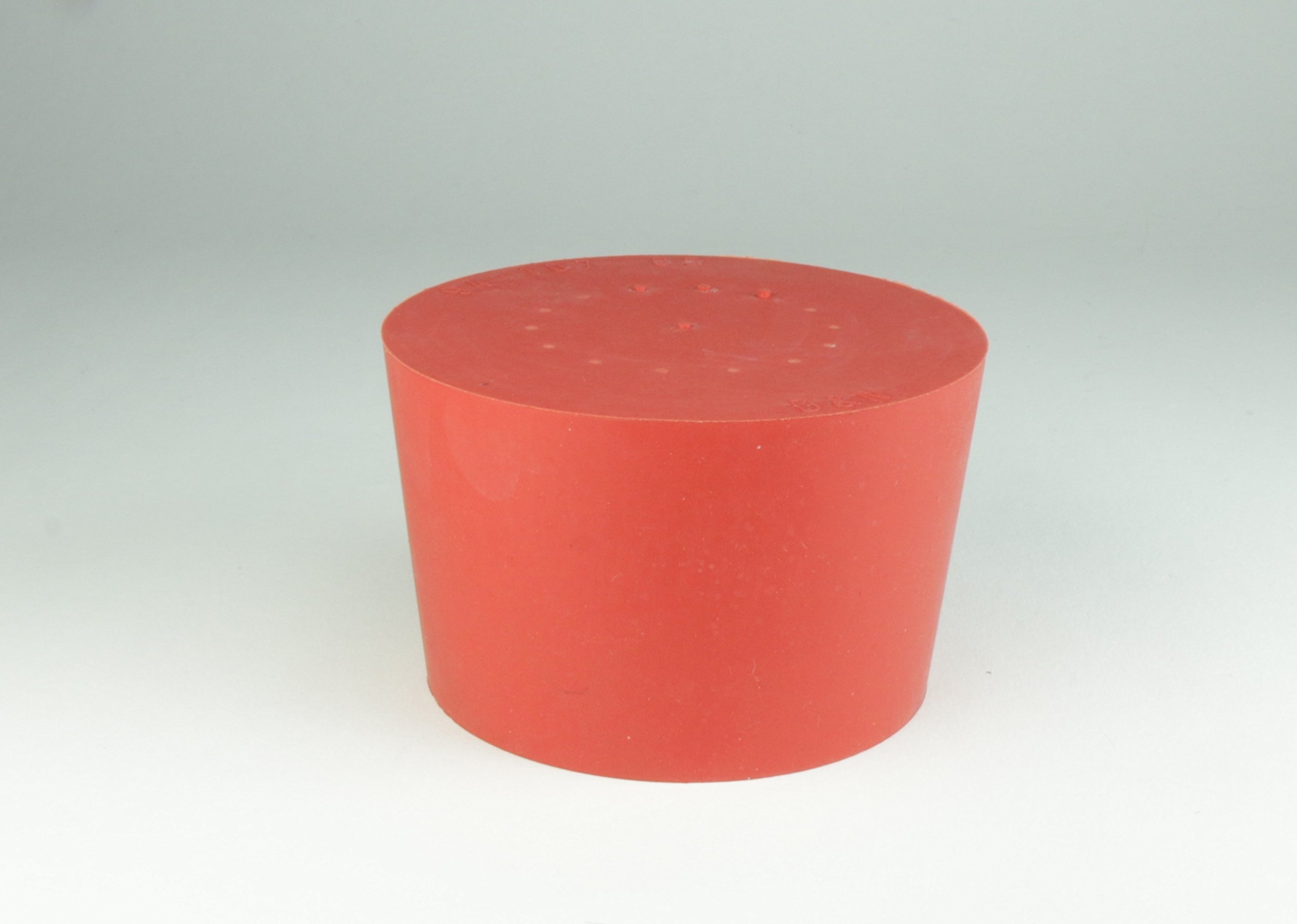 neoLab 1-1028 Rubber Stopper 70 x 60 x 50 mm high, Red