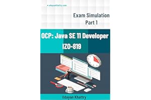 Oracle Certified Professional: Java SE 11 Developer 1Z0-819 Exam Simulation - Part 1: Hundreds of Questions to assess your 1Z