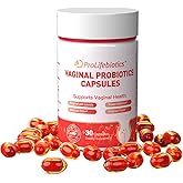 PROLIFEBIOTICS Vaginal Probiotics for Women pH Balance with Prebiotics & Postbiotics Blend,Women’s Vaginal Heath Supplement,Supports Vaginal Health for Vaginal Odor and Vaginal Flora,30 Servings