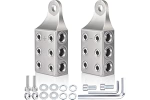 COROTC Battery Post Terminals,1/0,1,2,3,4,5,6AWG Gauge Top Post Battery Terminals With Bolt, Side Post Battery Terminal For AGM Lead Acid Battery or Lithium Attery,M8 or 5/16”-18