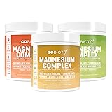GoBiotix Magnesium Complex Powder Trio - 420mg, 60