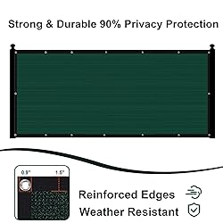 SUNLAX Privacy Fence Screen 5' x 46' Heavy Duty