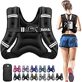BAGAIL Comfort-Fit Weighted Vest for Woman, Even Weight Distribution, Faster Weight Loss, No-Chafe or Bounce for Walking & Ru