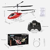 TERRAMUS Remote Control Helicopter 2.4GHz 3.5 Channel with Gyro LED Lights view 9