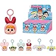 POP MART Crybaby × Powerpuff Girls Series-Vinyl Face Plush Blind Box, 6PCs Crybaby Blind Box Figures, Random Design Action Figures Collectible Toys Home Decorations, Whole Set