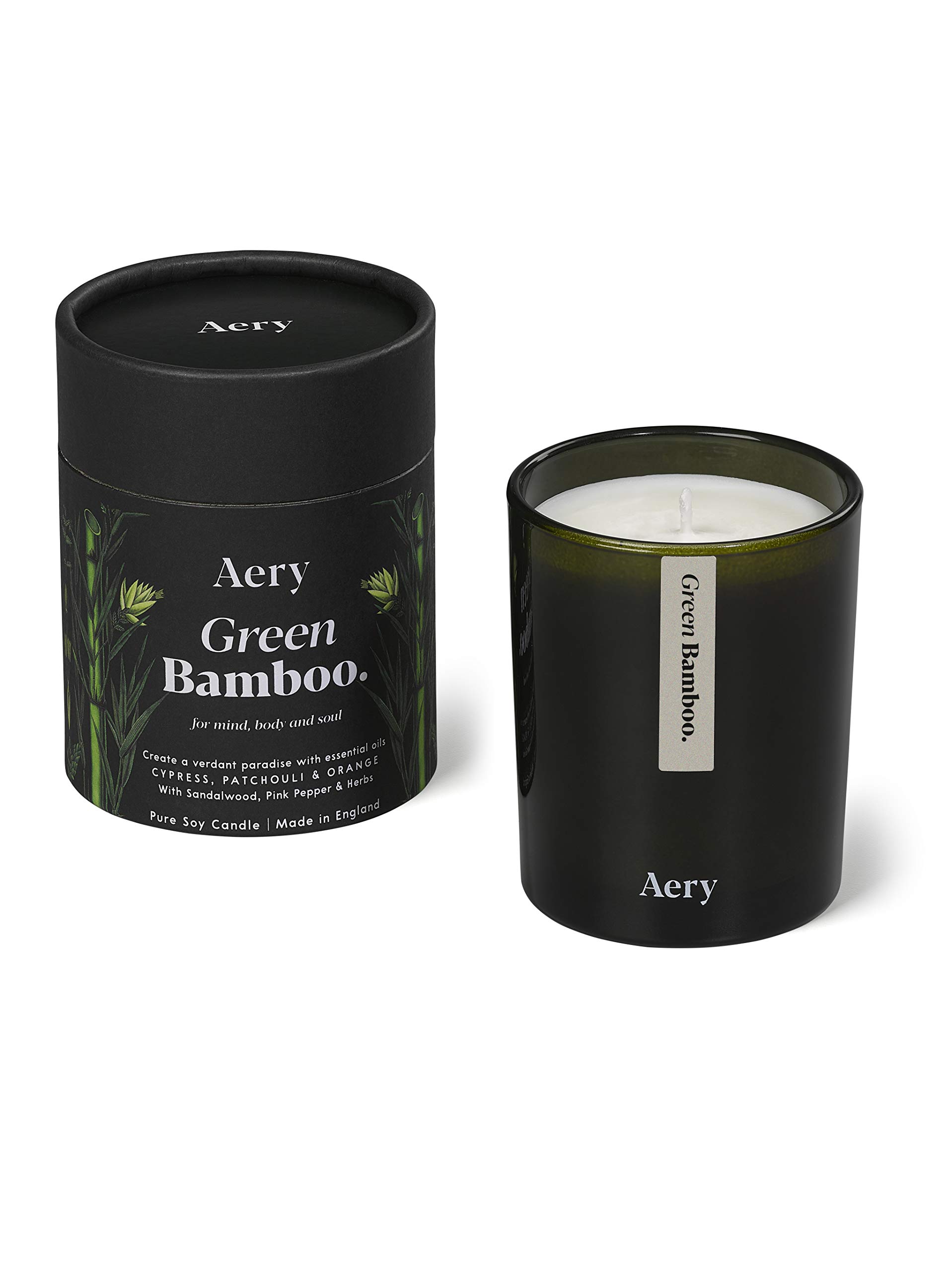 Aery Botanical Candle, Green Bamboo