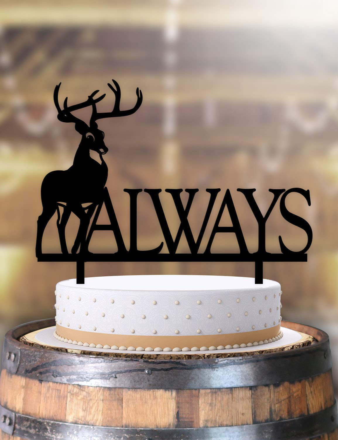 bambi baby shower cake