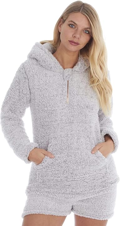 borg hoodie womens