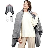 RayoLife Cordless Heated Throw with Portable Battery Pack | Far Infrared USB Electric Blanket | Ultra-Soft Faux Rabbit Fur for Couches, Office, Camping & Travel