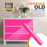vgoltd Gloss Self-Adhesive Vinyl Wrap Hot Pink 90 x 100 cm view 7