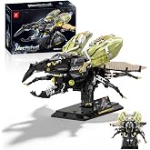 Mechanical Insect Building Set, 939PCS Flat-Headed Beetle Mechanical Insect Building Blocks Kit with Moving Parts, Building Sets for Adults 14+, Model Kits, Creative Display &amp; Gift Idea（XZ0013）