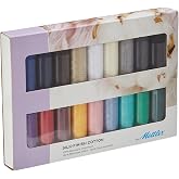 Mettler Silk Finish Cotton Thread Set | Colors may vary | 18 Pcs, Piece