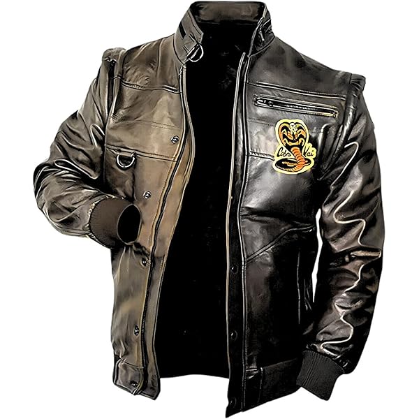 MIZAHFII Johnny Lawrence Red Karate Kid Cobra Kobra Kai Men