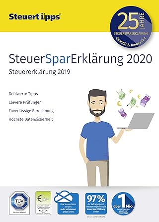 Steuersparerklarung 2020 Schritt Fur Schritt Steuersoftware Fur Die Steuererklarung 2019 Aktivierungscode Per Mail Fur Windows 10 8 Amazon De Software