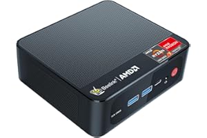 Beelink SER5 Mini Pc,AMD Ryzen 5 5500U (6C/12T,up to 4.0GHz),Mini Computer with 32GB DDR4 RAM/500GB M.2 2280 SSD,Micro Pc Support 4K FPS,WiFi6/BT5.4/2.5G LAN/Home/Office Support Win 11 Pro