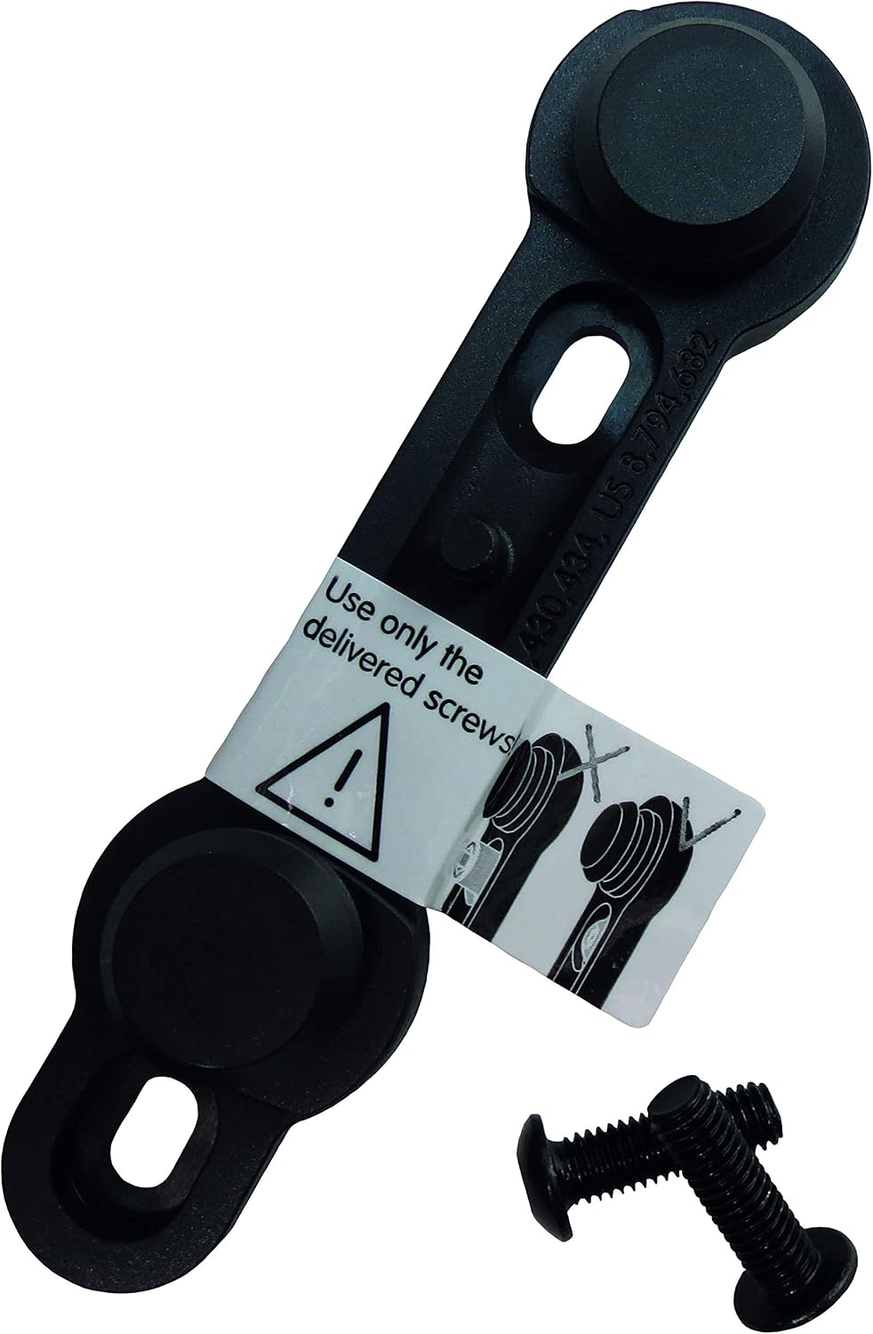 XLC Unisex - Adult Fidlock Adapterf Water Bottle WB-X04, Black, One Size
