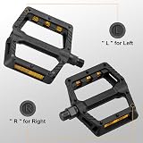 Hycline 9/16 Inch Bike Pedals Aluminum Non-Slip Replacement Pedals view 3