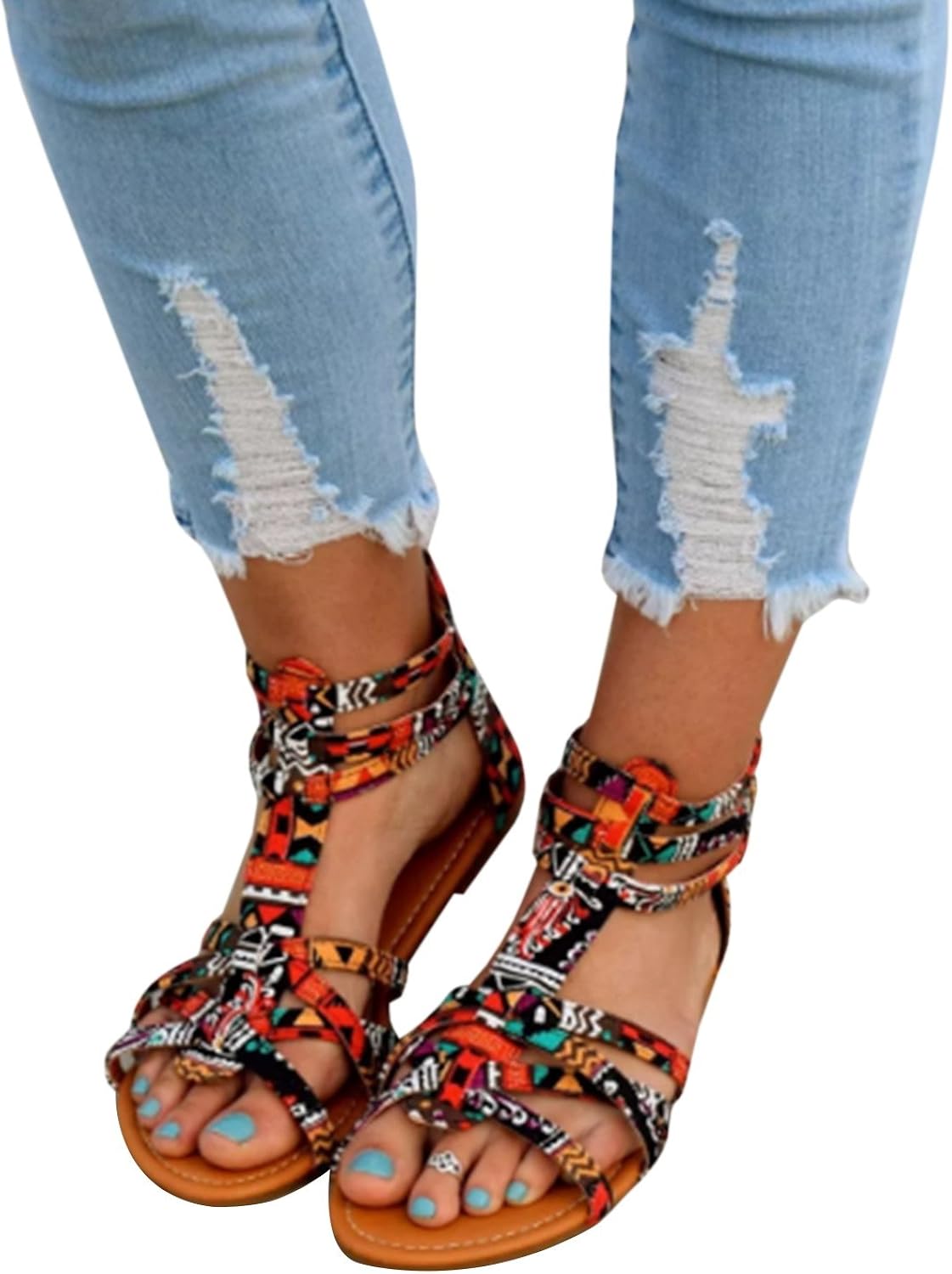 chellysun women casual slip on flats