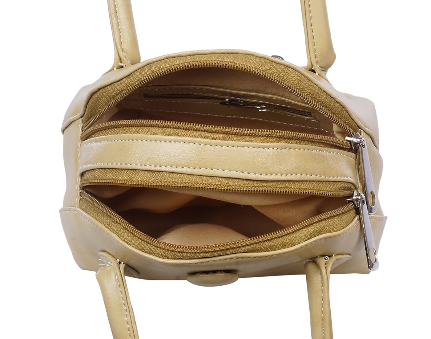 belladona women's hand held bag (poh_6, skin cream)