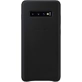 Samsung Electronics EF-VG975LBEGUSSamsung Galaxy S10+ Leather Back Case, Black