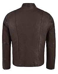 HANDSY Leather Jackets For Men - Leather Motorcycle